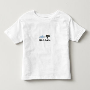 Gemacht in Seattle Kleinkind T-shirt