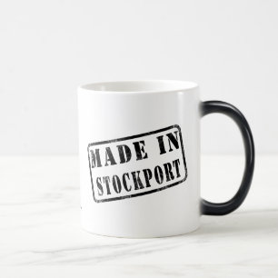 Gemacht in Stockport Verwandlungstasse