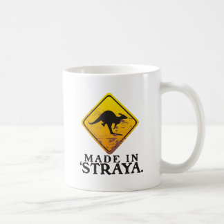 Gemacht in 'Straya (Australien) Känguru mit Bällen Kaffeetasse