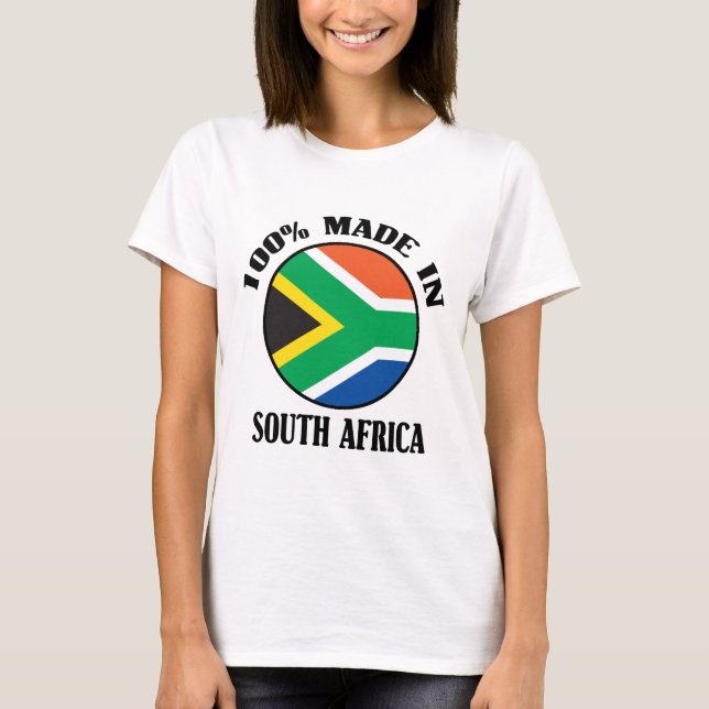 Gemacht in Südafrika T-Shirt (Vorderseite)