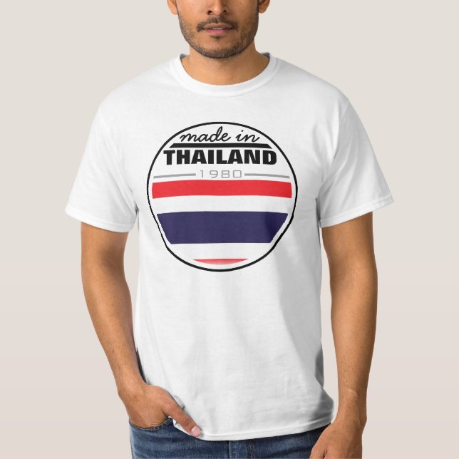 Gemacht in… "Thailand " T-Shirt (Vorderseite)
