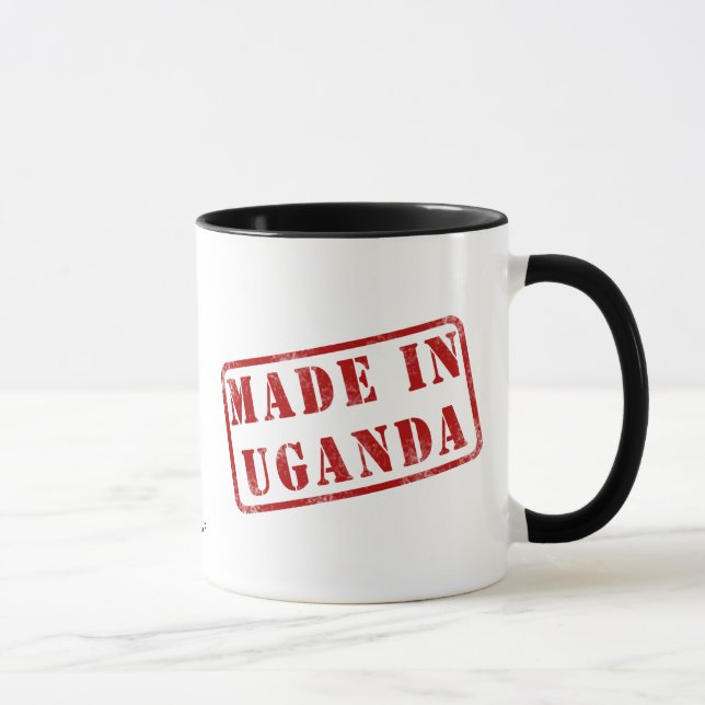 Gemacht in Uganda Tasse (Rechts)
