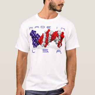 Gemacht in USA DNS? - Text ist kundengerecht T-Shirt