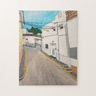 Gemälde Calle Cabanilles von Alfred Fox