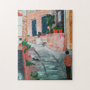 Gemälde Calle Del San Miguel von Alfred Fox