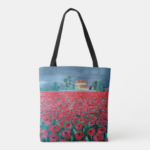 Gemälde Campo de Amapolas von Alfred Fox Tasche