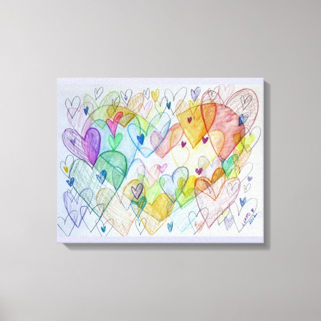 Gemälde der Leinwand (Vorderseite)