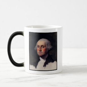 Gemälde des amerikanischen Präsidenten George Wash Verwandlungstasse
