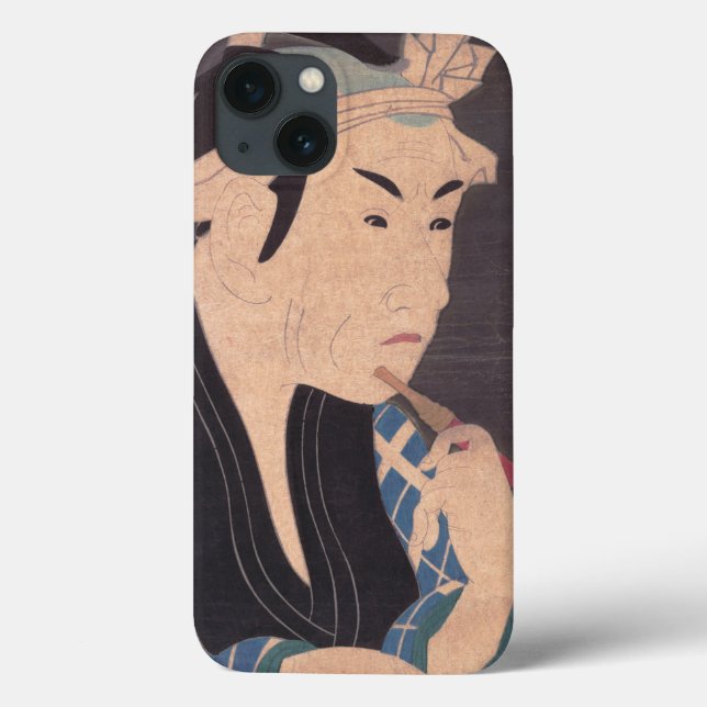 Gemälde des japanischen Kabuki Schauspielers Case-Mate iPhone Hülle (Rückseite)