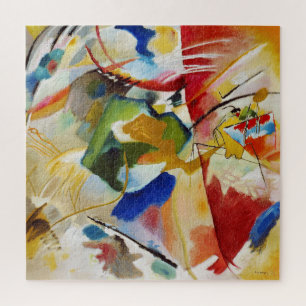 Gemälde mit grünem Zentrum von Wassily Kandinsky