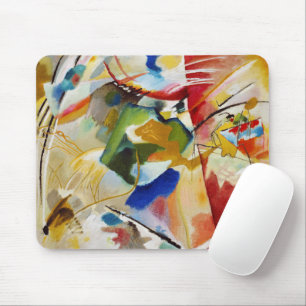 Gemälde mit grünem Zentrum von Wassily Kandinsky Mousepad