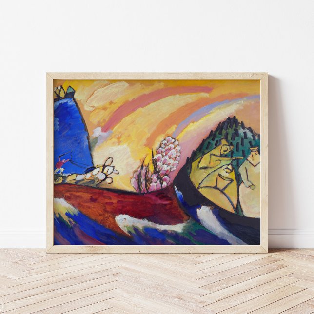 Gemälde mit Troika | Kandinsky Poster (Von Creator hochgeladen)