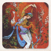 Gemälde Perser Girl Pouring Wein aus Jug