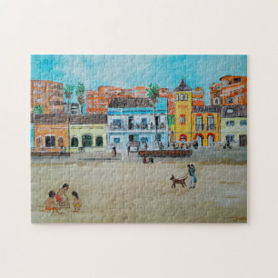 Gemälde Playa de la Malvarrosa von Alfred Fox