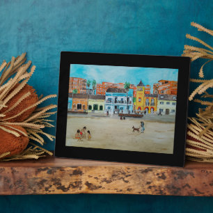 Gemälde Playa de la Malvarrosa von Alfred Fox Fotoplatte