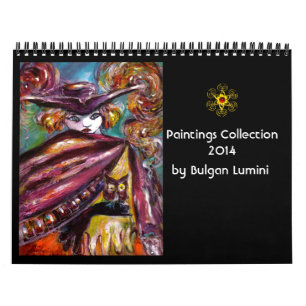 Gemälde Sammlung von Bulgan Lumini - 2014 Kalender