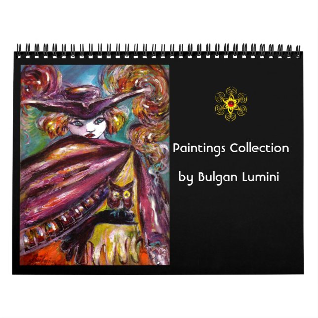 Gemälde Sammlung von Bulgan Lumini - 2016 Kalender (Titelbild)