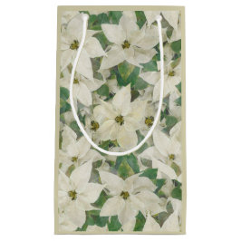 Gemälde Soft Poinsettia Garden Holiday Kleine Geschenktüte