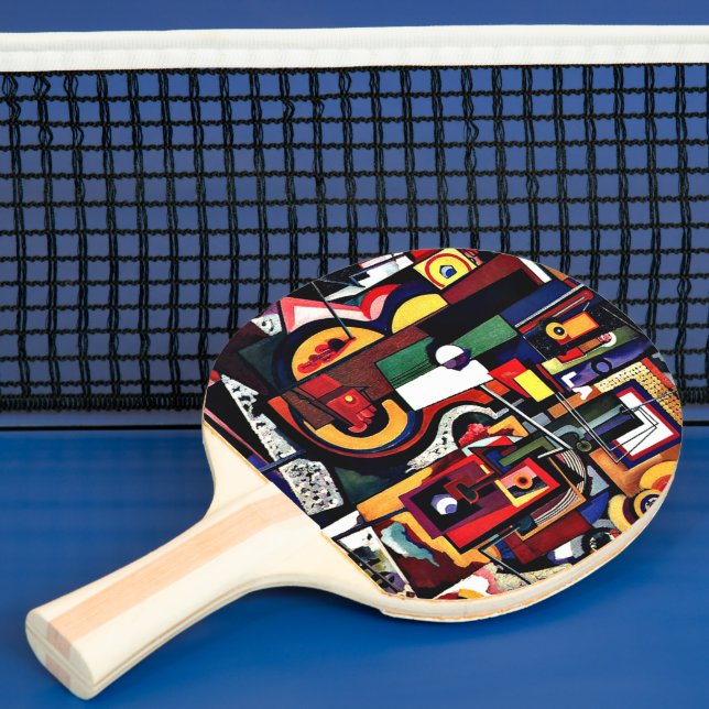 Gemälde von Amadeo de Souza-Cardoso Tischtennis Schläger (InSitu)