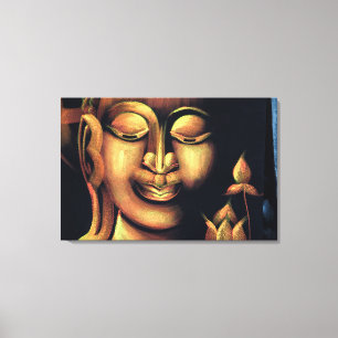Gemälde von Buddha Leinwanddruck