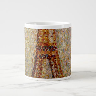 Gemälde von Georges Seurat: Der Eiffelturm (1889) Jumbo-Tasse