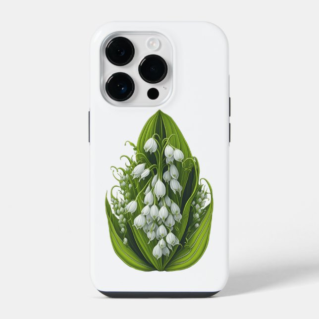 Gemälde von Maiglöckchen - iPhone-Hülle iPhone 14 Pro Hülle (Rückseite)