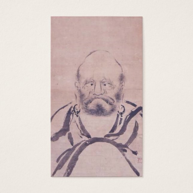 Gemälde von Miyamoto Musashi, c. 1600 (Vorderseite)