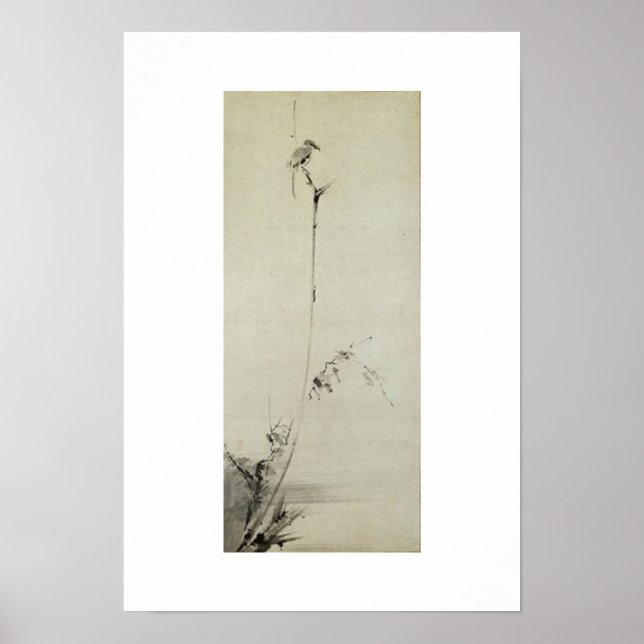 Gemälde von Miyamoto Musashi, c. 1600 Poster (Vorne)