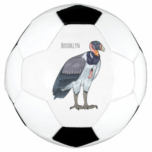 Gemälde zum Cartoon von Königsgeier Fußball