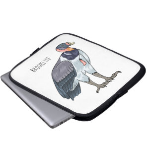 Gemälde zum Cartoon von Königsgeier Laptopschutzhülle