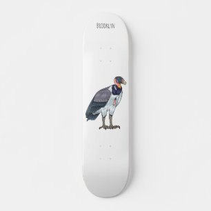 Gemälde zum Cartoon von Königsgeier Skateboard