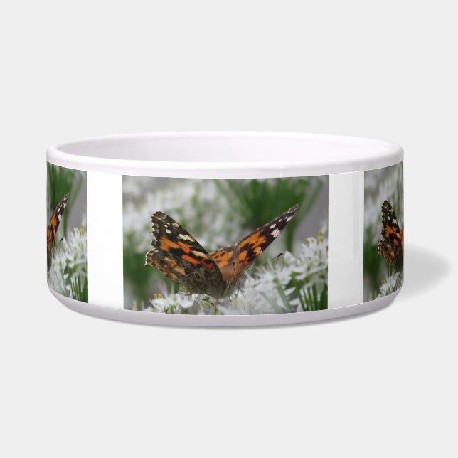 Gemäldete Lady Butterfly Napf (Vorderseite)