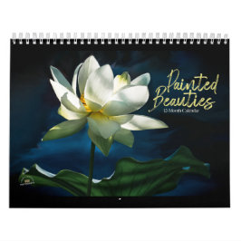Gemäldeter Schönheitskalender Kalender