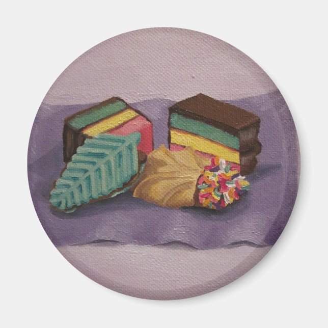 Gemäldetes Cookies Magnet (Vorne)