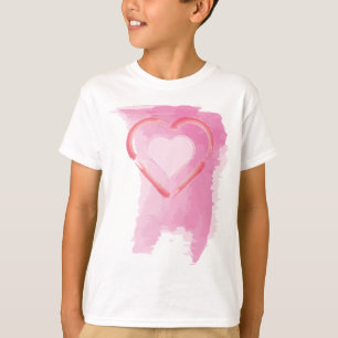Gemäldetes Herz T-Shirt
