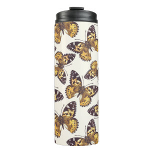 Gemäldetes Schmetterlingsmuster Thermosbecher