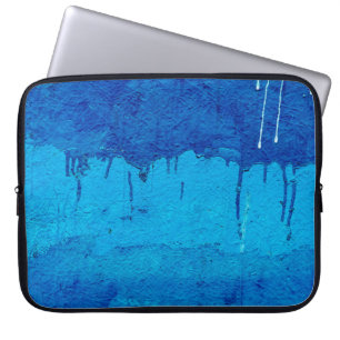 Gemalt strukturiert und dekorativ abstrakt, Archit Laptopschutzhülle