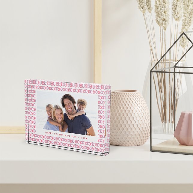 Gemalt XOXO | Valentinstag Fotoblock (Von Creator hochgeladen)