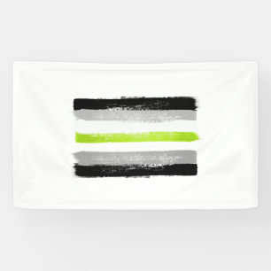 GEMALTE AGENDER-STOLZFARBE BANNER