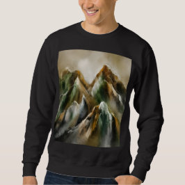 Gemalte Berge Sweatshirt