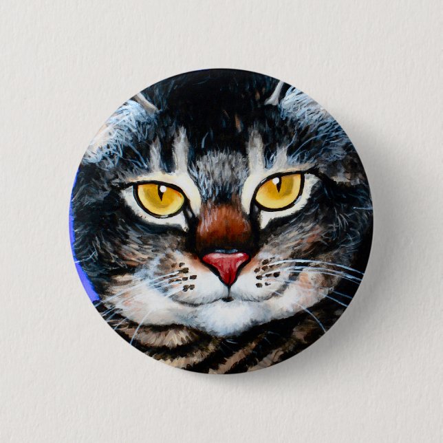 Gemalte Bonze Button (Vorderseite)