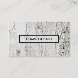 gemalte Chips des Kommentars Karte