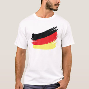 Gemalte deutsche Flagge T-Shirt