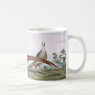 Gemalte Fasanen Kaffeetasse