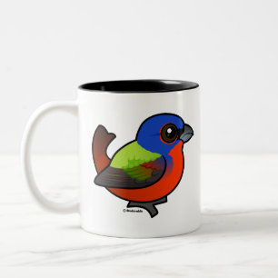 Gemalte Flagge Zweifarbige Tasse