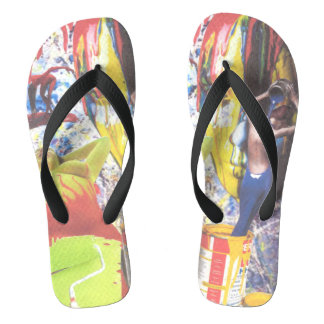 gemalte Frauen Flip Flops