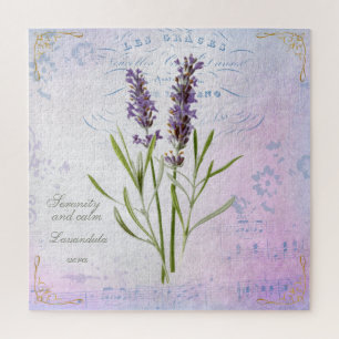 Gemalte Lavandula Vera Ruhe und Gelassenheit