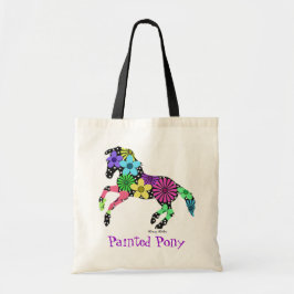 Gemalte Pony-Taschen-Tasche Tragetasche