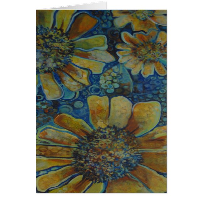 gemalte Sonnenblumen (Vorne)