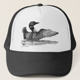 Gemalter Loon Truckerkappe